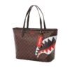 CHECKS IN CAMOFLAUGE TOTE