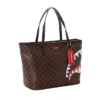 CHECKS IN CAMOFLAUGE TOTE