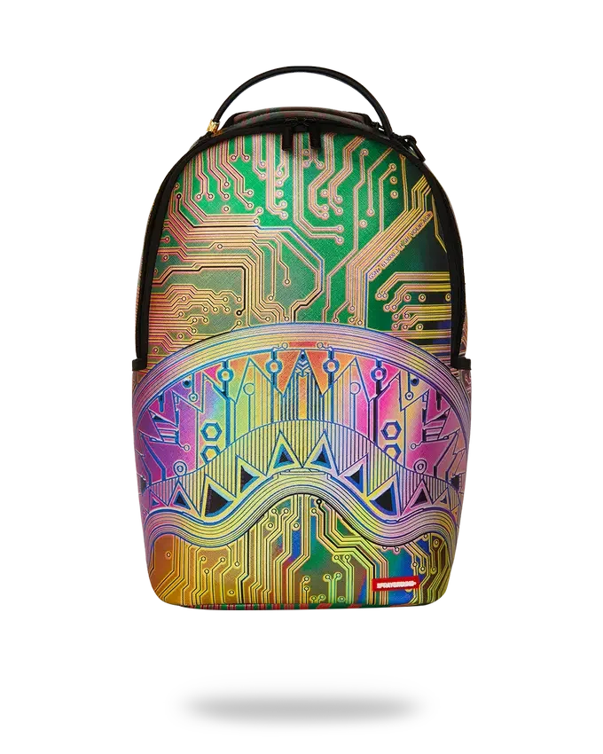 CIRCUIT BOARD MAGNETIC GRID BACKPACK