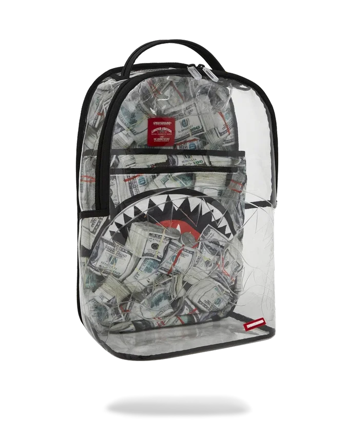 CLEAR BACKPACK - MONEY CHOMP