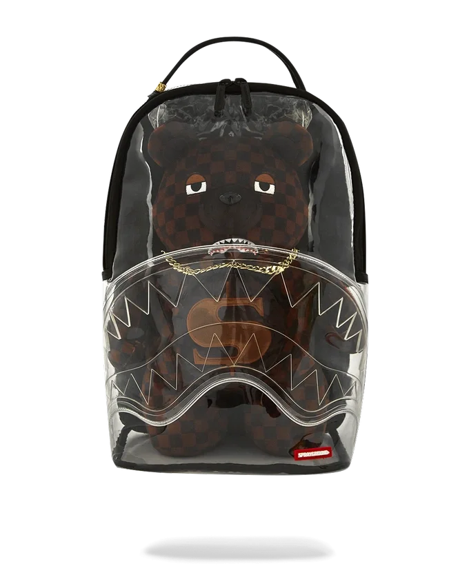 CLEAR BACKPACK - SHARKS IN PARIS BEAR