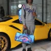 COLOR DRIP DUFFLE