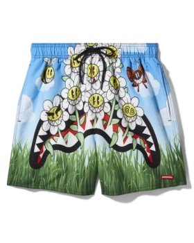 CRAZY DAISIES SWIM SHORTS