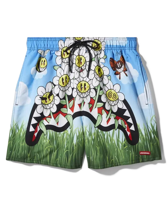 CRAZY DAISIES SWIM SHORTS