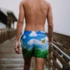 CRAZY DAISIES SWIM SHORTS