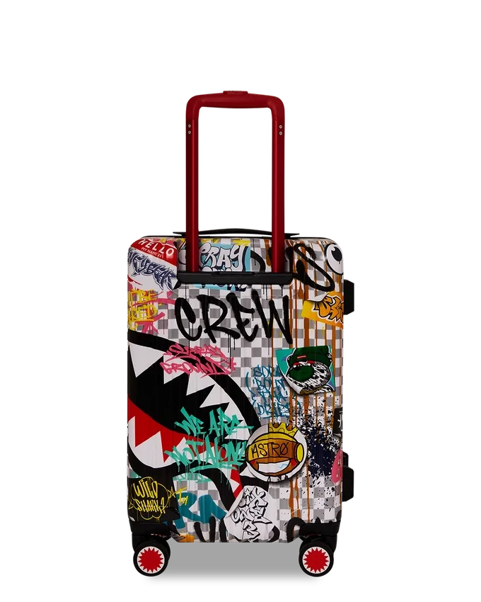 CREATE ANOTHER DAY SHARKNAUTICS HARDSHELL CARRY-ON LUGGAGE