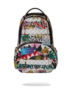 CREATE ANOTHER DAY SKATEBOARD-STRAP BACKPACK