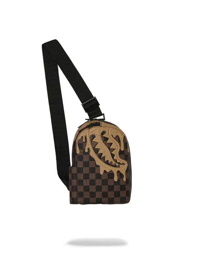 DESIGNER DRIP EFFECT BACKPACK SLING