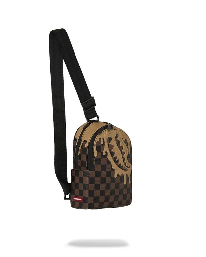 DESIGNER DRIP EFFECT BACKPACK SLING