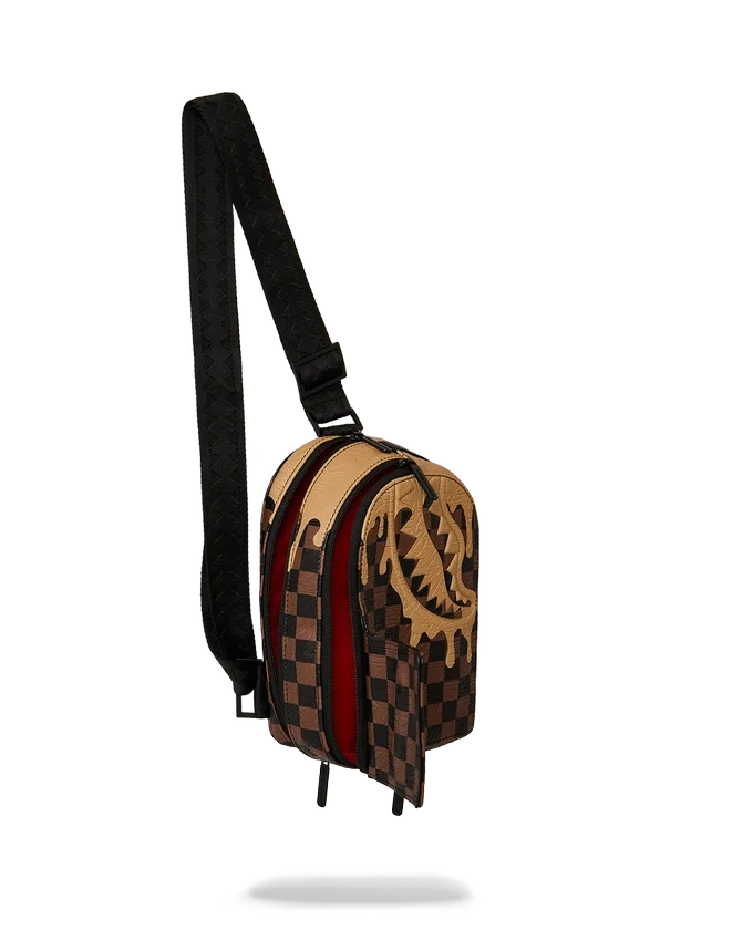 DESIGNER DRIP EFFECT BACKPACK SLING