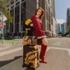 DESIGNER DRIP EFFECT CARRY-ON LUGGAGE