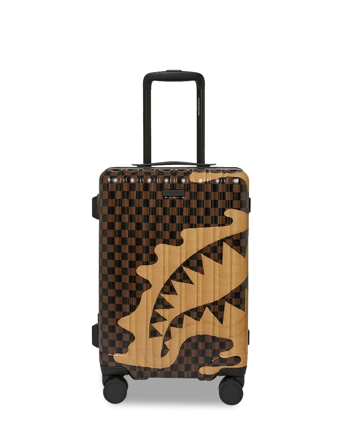 DESIGNER DRIP EFFECT CARRY-ON LUGGAGE