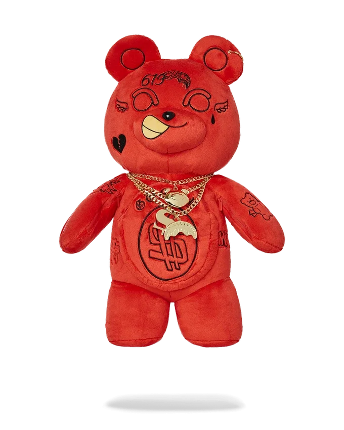 DIABLO PLUSH TEDDYBEAR BACKPACK