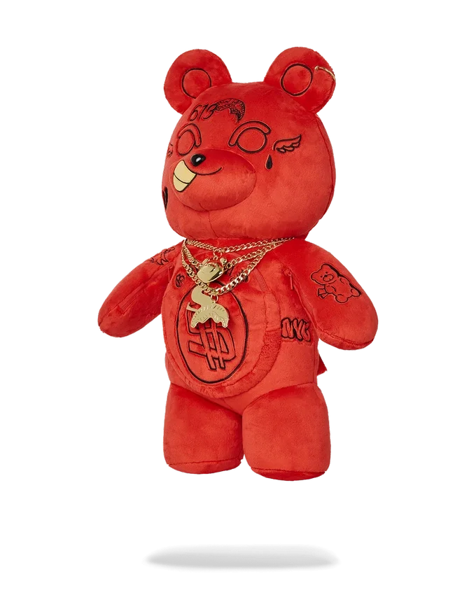 DIABLO PLUSH TEDDYBEAR BACKPACK