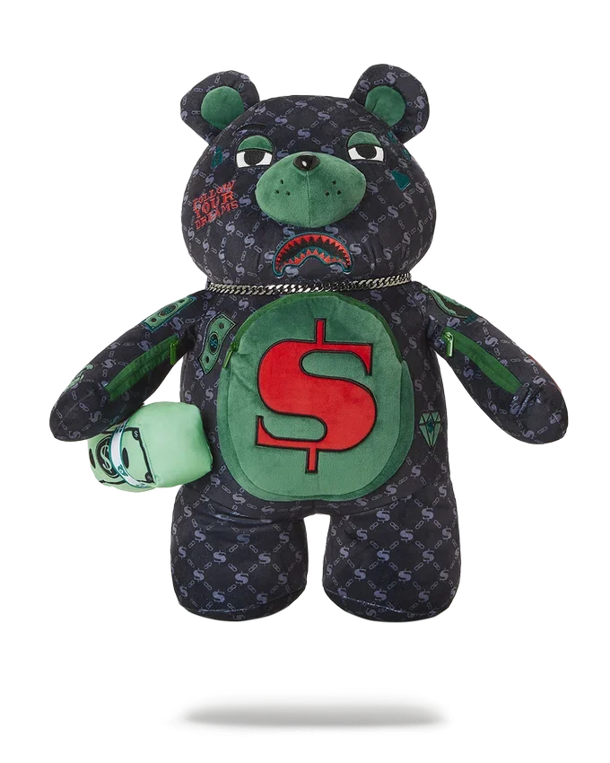 DINERO MONEYBEAR TEDDYBEAR BACKPACK
