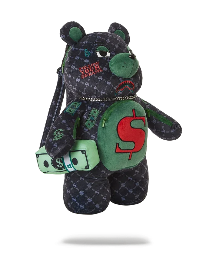 DINERO MONEYBEAR TEDDYBEAR BACKPACK