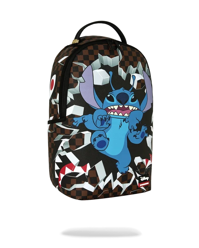 DISNEY LILO & STITCH I LIKE TO BREAK THINGS BACKPACK