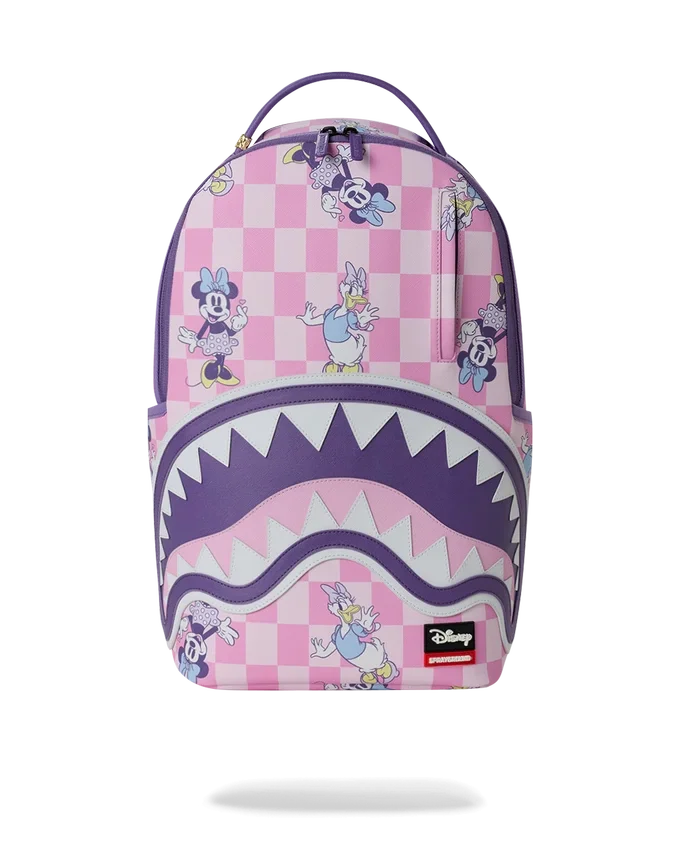 DISNEY MINNIE DAISY CHECK BACKPACK