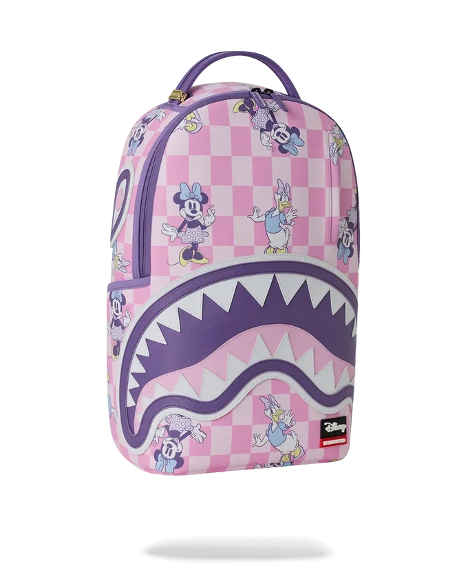 DISNEY MINNIE DAISY CHECK BACKPACK