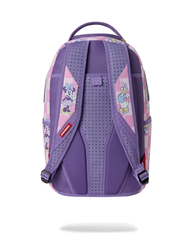 DISNEY MINNIE DAISY CHECK BACKPACK