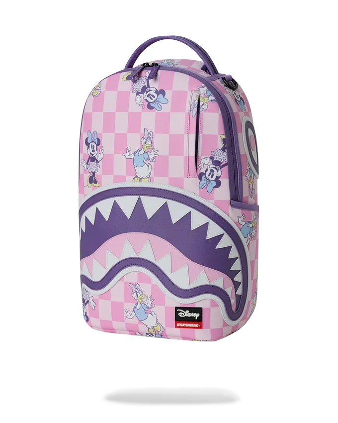 DISNEY MINNIE DAISY CHECK BACKPACK