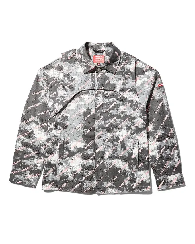 DOUBLE YOKE SNAP FRONT JACKET (GREY)