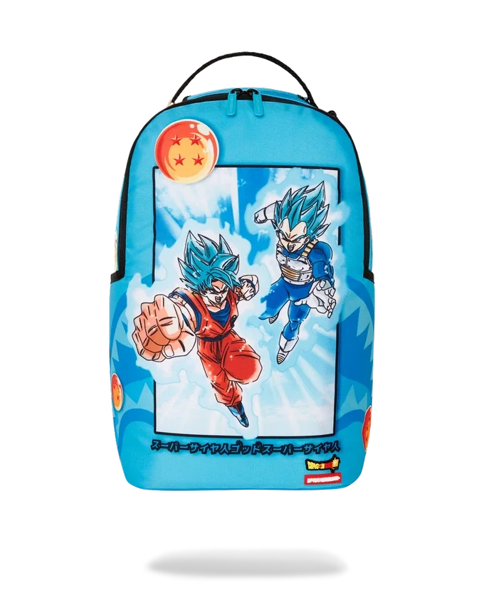 DRAGON BALL Z SUPER SAIYAN BLUE GOKU AND VEGETA