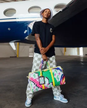 DREAMY TECHNICOLOR DUFFLE