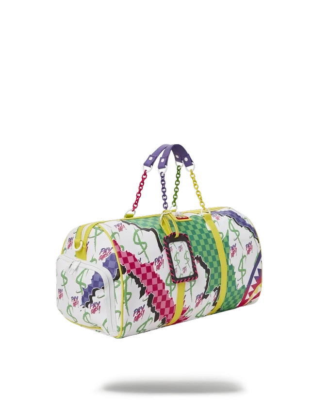 DREAMY TECHNICOLOR DUFFLE