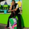 DREAMY TECHNICOLOR SHARKNAUTICS HARDSHELL CARRY-ON LUGGAGE