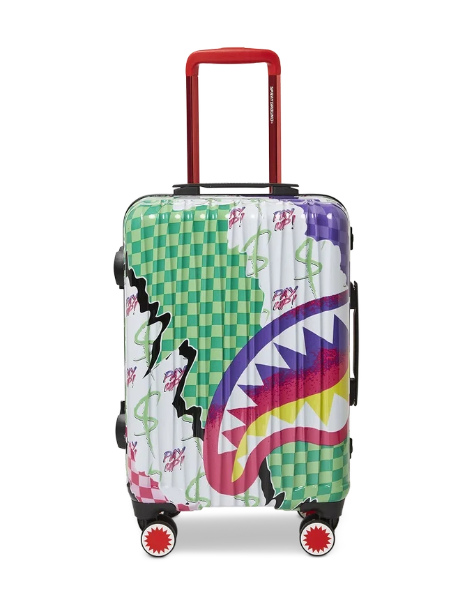 DREAMY TECHNICOLOR SHARKNAUTICS HARDSHELL CARRY-ON LUGGAGE