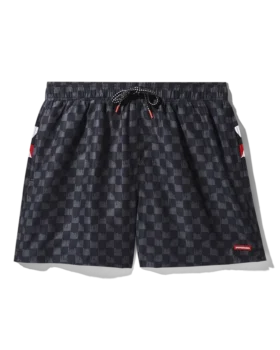 DRIP CHECK SWIM SHORTS