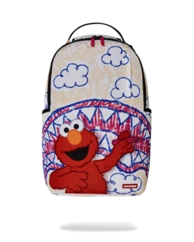 ELMO'S WORLD SHARK SKETCH BACKPACK