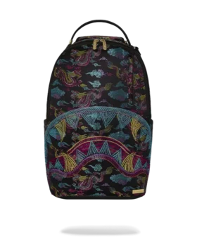 EMBROIDERED DRAGONS DLX BACKPACK