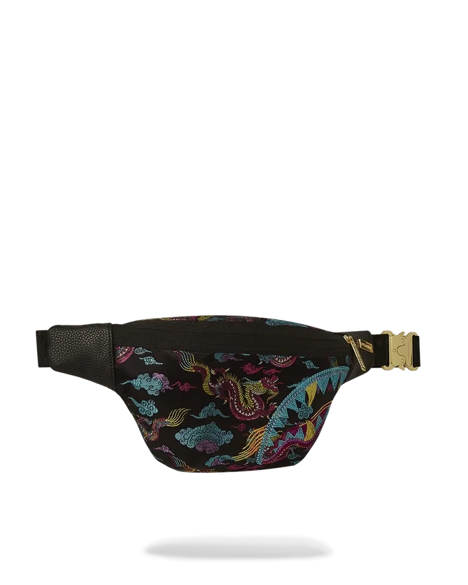 EMBROIDERED DRAGONS SAVVY CROSSBODY