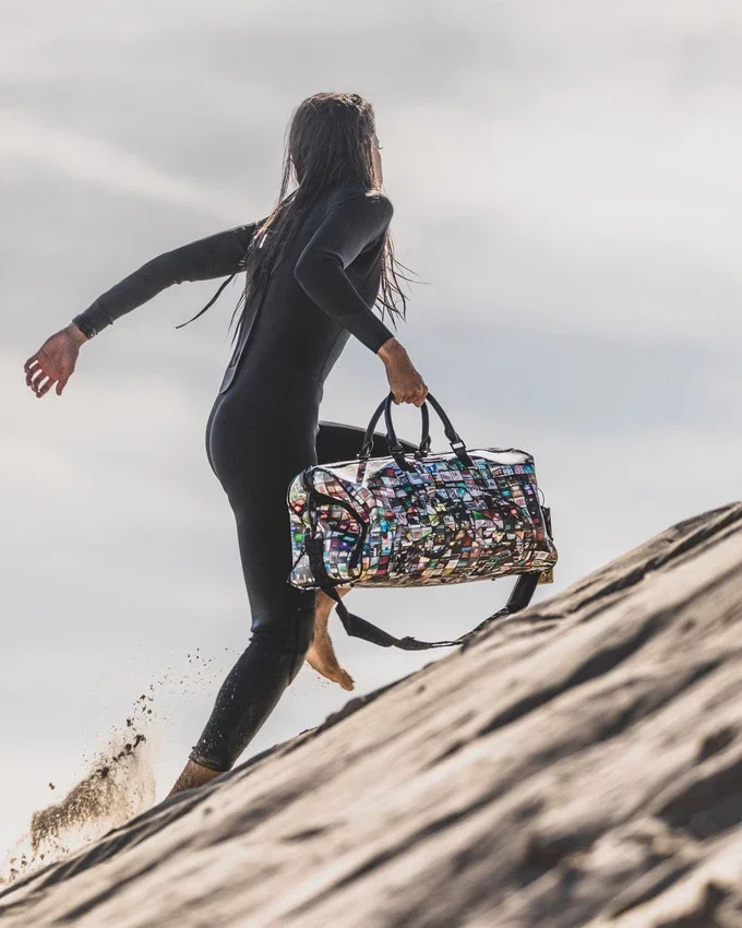 EXIT ART COLLAB DUFFLE