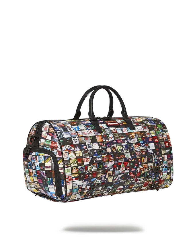 EXIT ART COLLAB DUFFLE