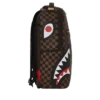 EXTERIOR GOLD ZIP POCKET SHARKS IN PARIS BACKPACK (DLXV)