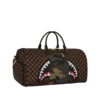 EXTERIOR GOLD ZIP POCKET SHARKS IN PARIS DUFFLE