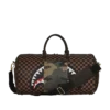 EXTERIOR GOLD ZIP POCKET SHARKS IN PARIS DUFFLE