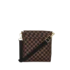 EXTERIOR GOLD ZIP POCKET SHARKS IN PARIS MESSENGER SLING BAG