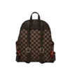 EXTERIOR GOLD ZIP POCKET SHARKS IN PARIS SAVAGE BACKPACK