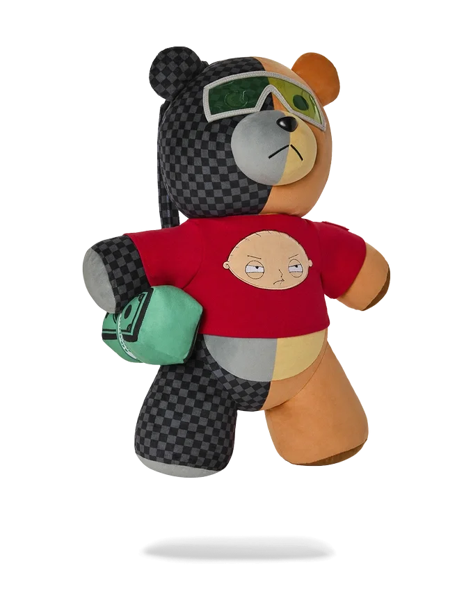 FAMILY GUY RUPERT BEAR MONEYBEAR BACKPACK