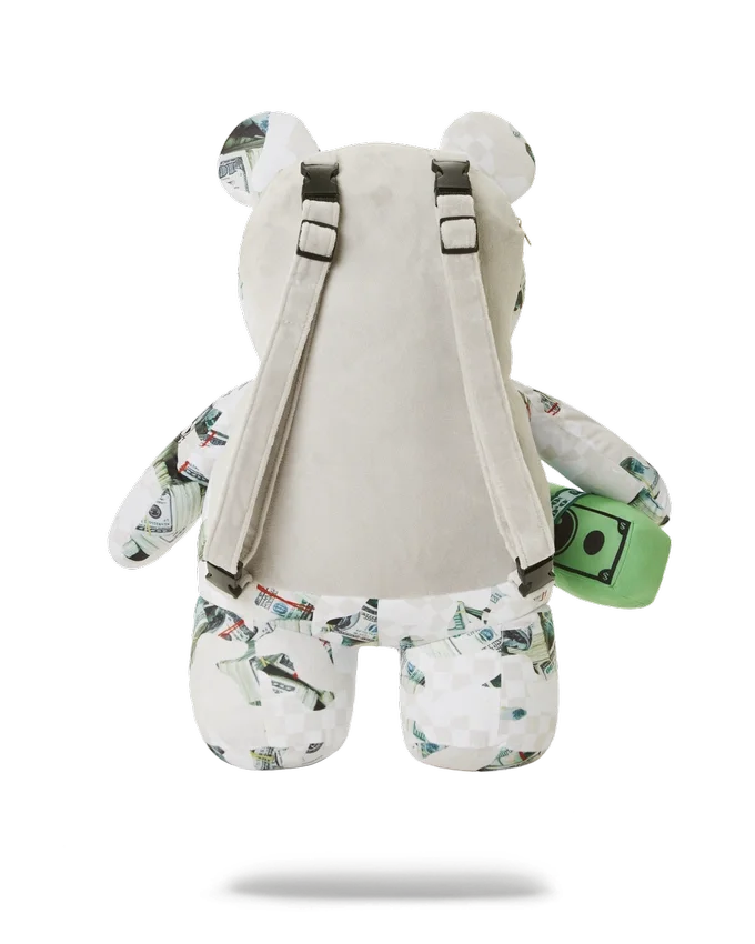 FEROCIOU$ MONEYBEAR TEDDYBEAR BACKPACK