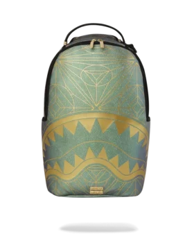 FOUNDATION CRYSTAL IRIDESCENT SHARK BACKPACK
