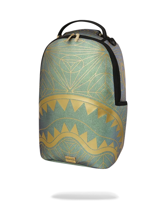 FOUNDATION CRYSTAL IRIDESCENT SHARK BACKPACK