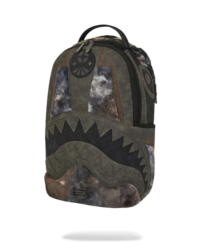 FOUNDATION DAYS FUR COAT SHARK BACKPACK