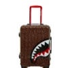 FRENZY SHARKS SHARKNAUTICS HARDSHELL CARRY-ON LUGGAGE