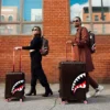 FRENZY SHARKS SHARKNAUTICS HARDSHELL CARRY-ON LUGGAGE