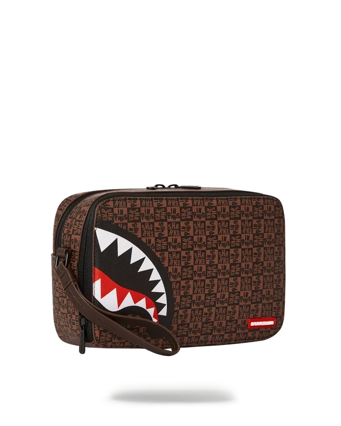 FRENZY SHARKS TOILETRY BAG